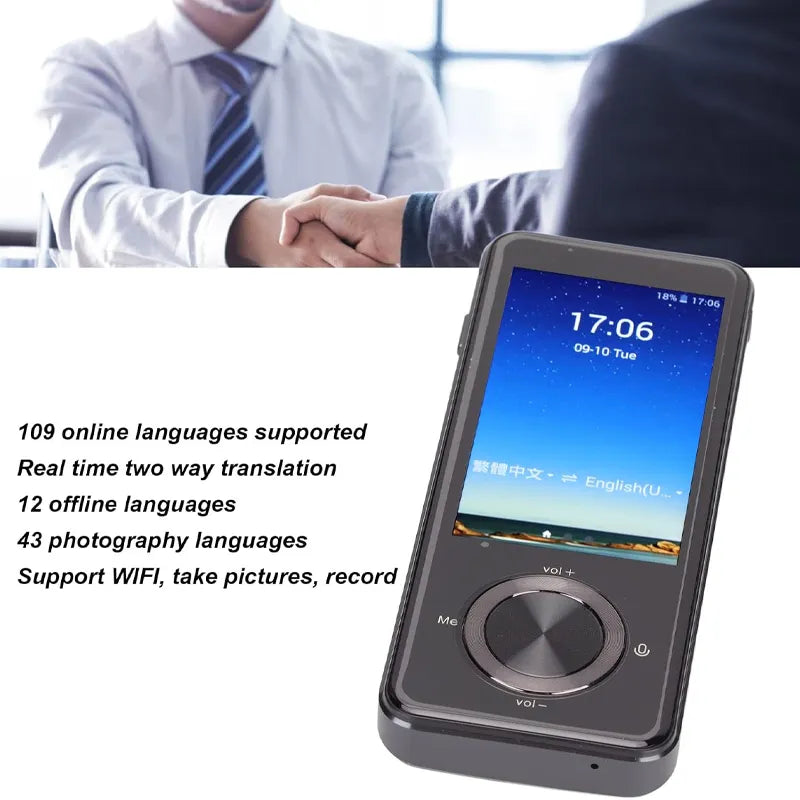 2025 Newest M9 Instant Voice Translator Portable Language Translator In Real-time Smart Translator Supports 12 offline languages