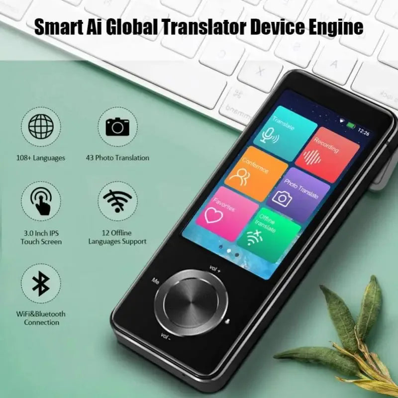2025 Newest M9 Instant Voice Translator Portable Language Translator In Real-time Smart Translator Supports 12 offline languages