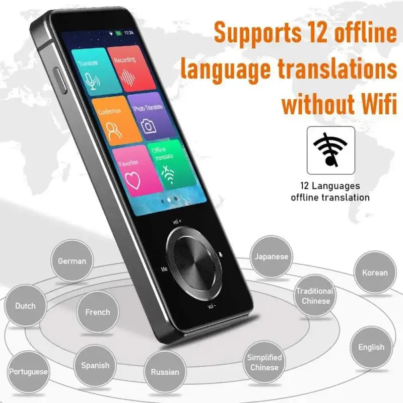 2025 Newest M9 Instant Voice Translator Portable Language Translator In Real-time Smart Translator Supports 12 offline languages